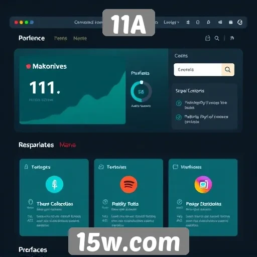 Análise da interface do usuário do site 11A